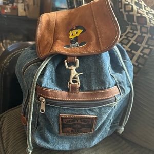 Looney Tunes Denim Vintage backpack